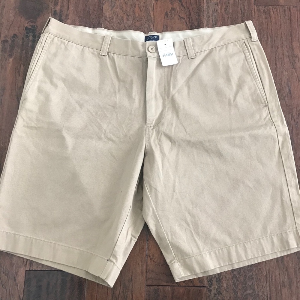 NWT J.Crew Rivington Flex Khaki Shorts Men size 40